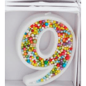 Number Birthday Candles - White Farmhouse Flowers