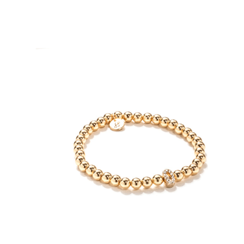 Numbers 0 - 9 Soul Stacks Bracelet - White Farmhouse Flowers