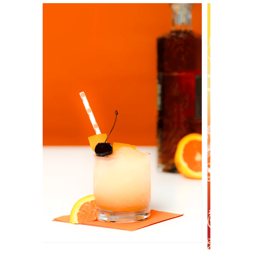 Old Fashioned Craft Cocktail Slush Mix - White Farmhouse Flowers