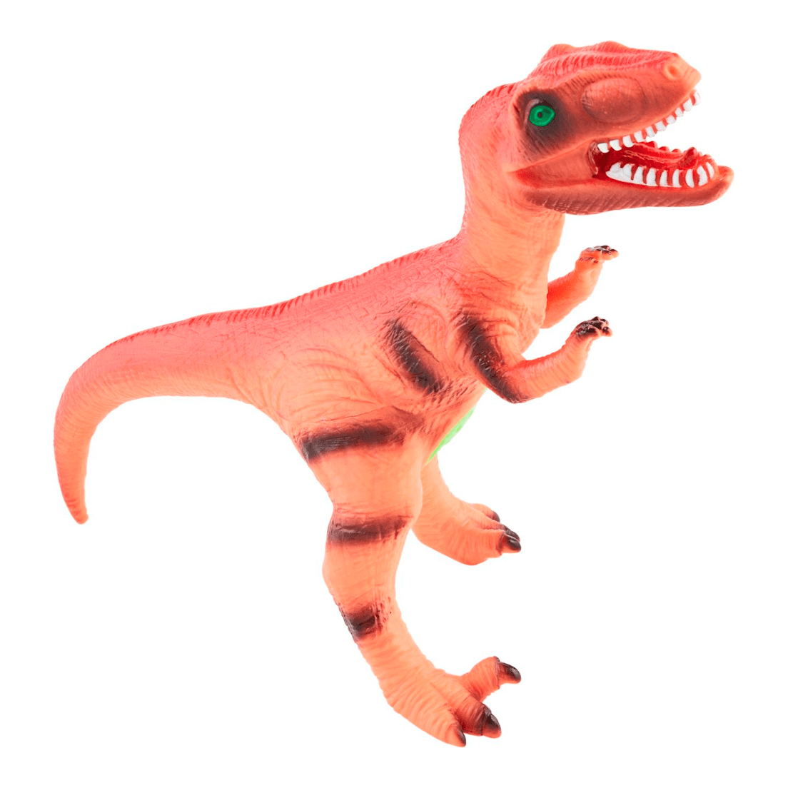 Orange Dinosaur Toy with Sound - White Farmhouse Flowers