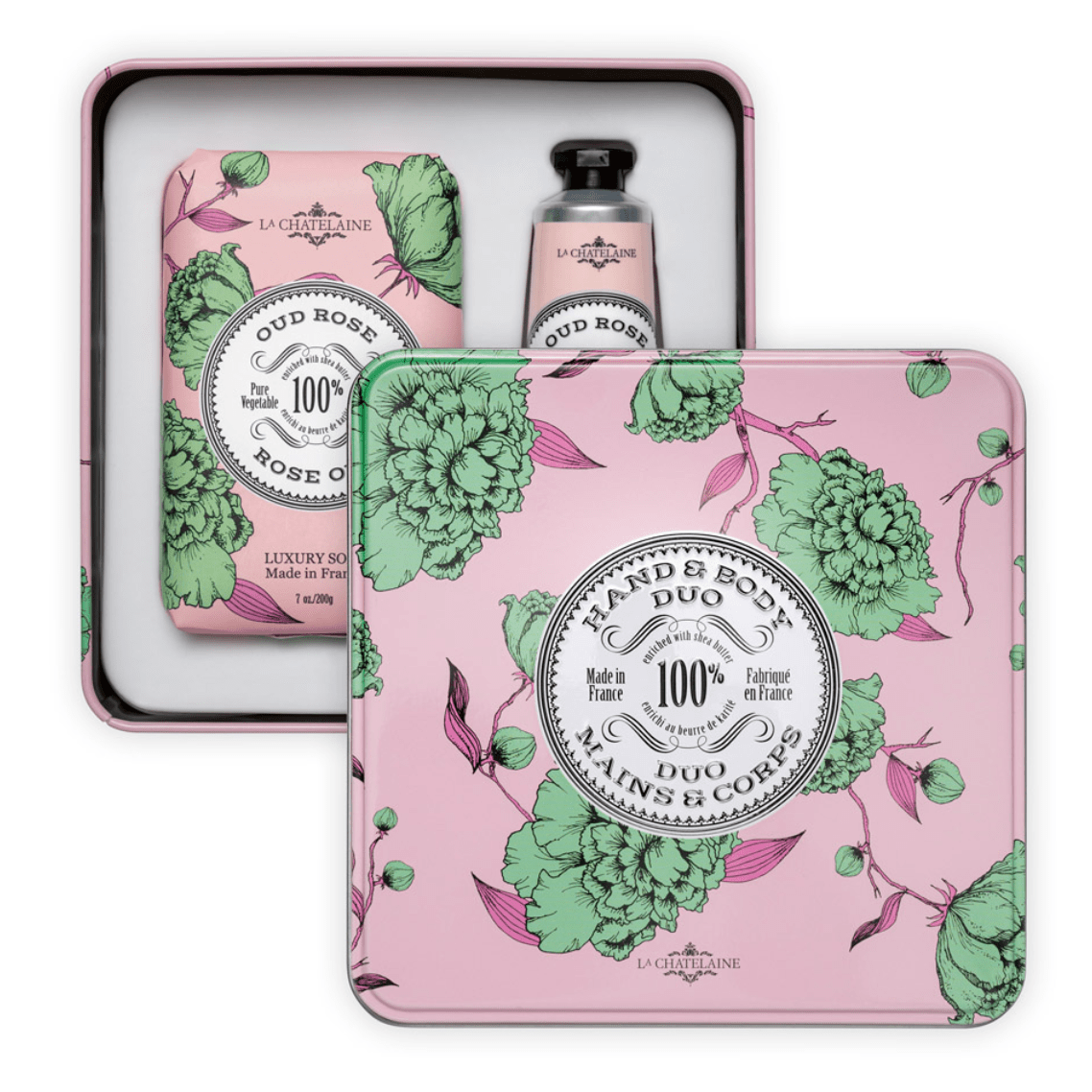Oud Rose Hand and Body Duo - White Farmhouse Flowers