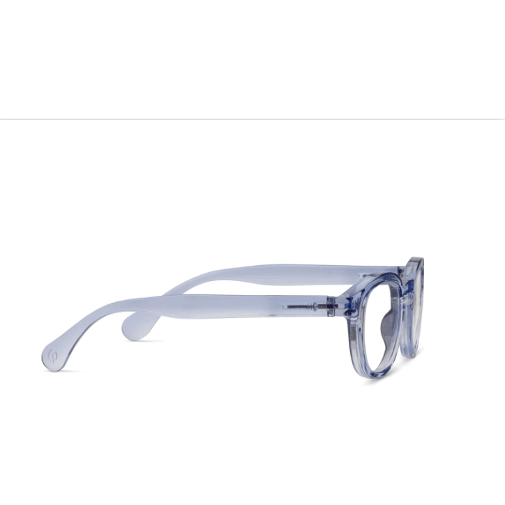 Peepers Asher - Blue Reading Glasses - White Farmhouse Flowers