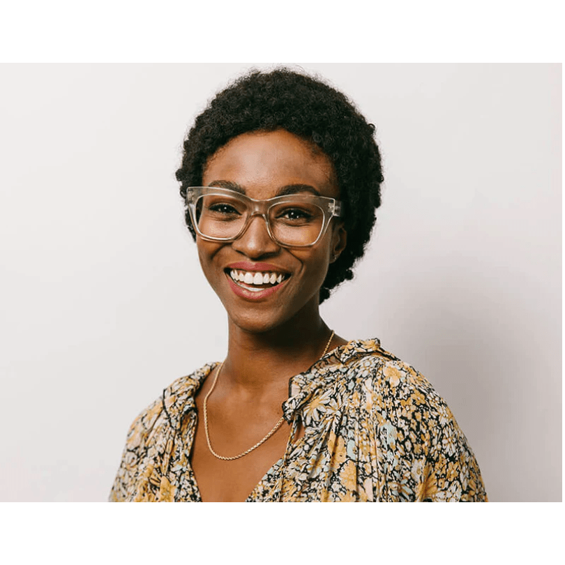 Peepers Marigold - Fog Reading Glasses - White Farmhouse Flowers