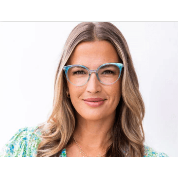 Peepers Moonstone - Blue IridescentReading Glasses - White Farmhouse Flowers