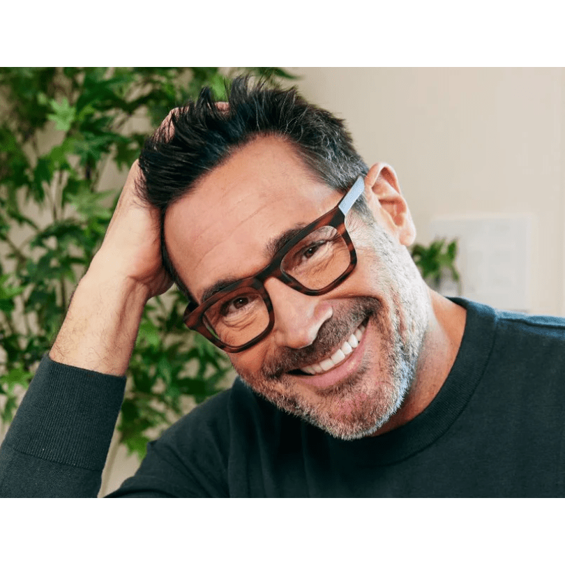 Peepers Ramblin' Man - Tortoise Horn Reading Glasses - White Farmhouse Flowers