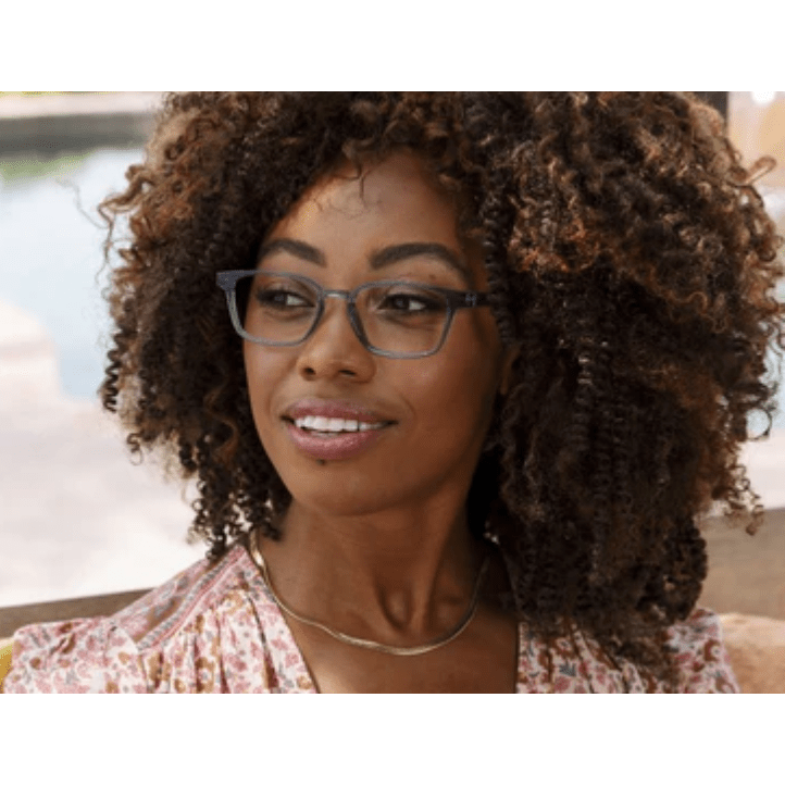 Peepers Rosemary - Blue Reading Glasses - White Farmhouse Flowers