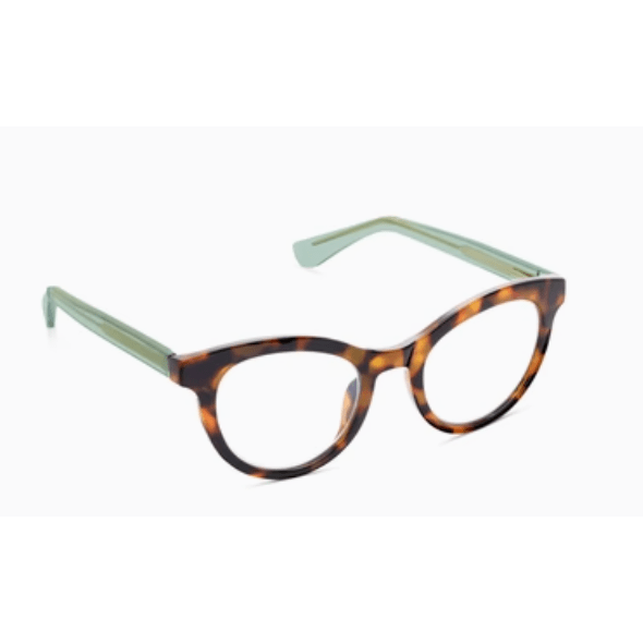 Peepers Tribeca Tortoise Green Reading Glasses - White Farmhouse Flowers