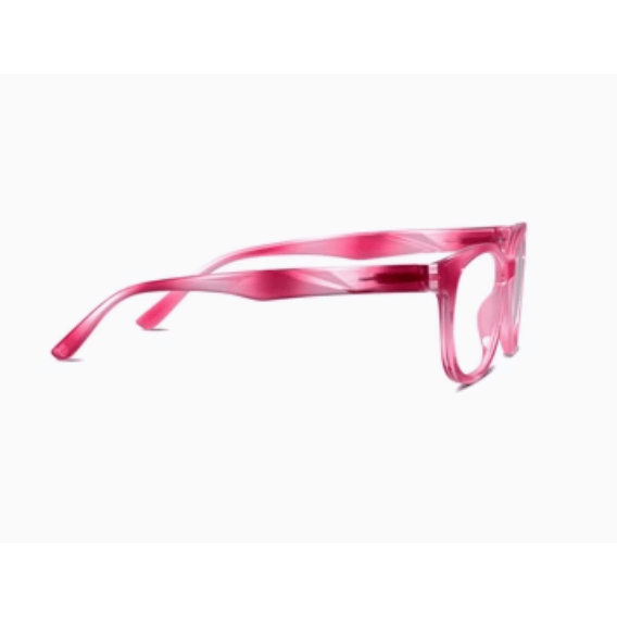 Peepers Virginia - Pink Reading Glasses - White Farmhouse Flowers