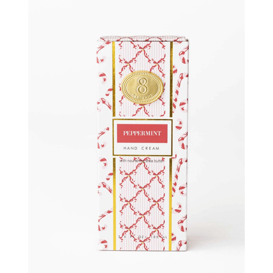 Peppermint 100ml Boxed Hand Cream - White Farmhouse Flowers