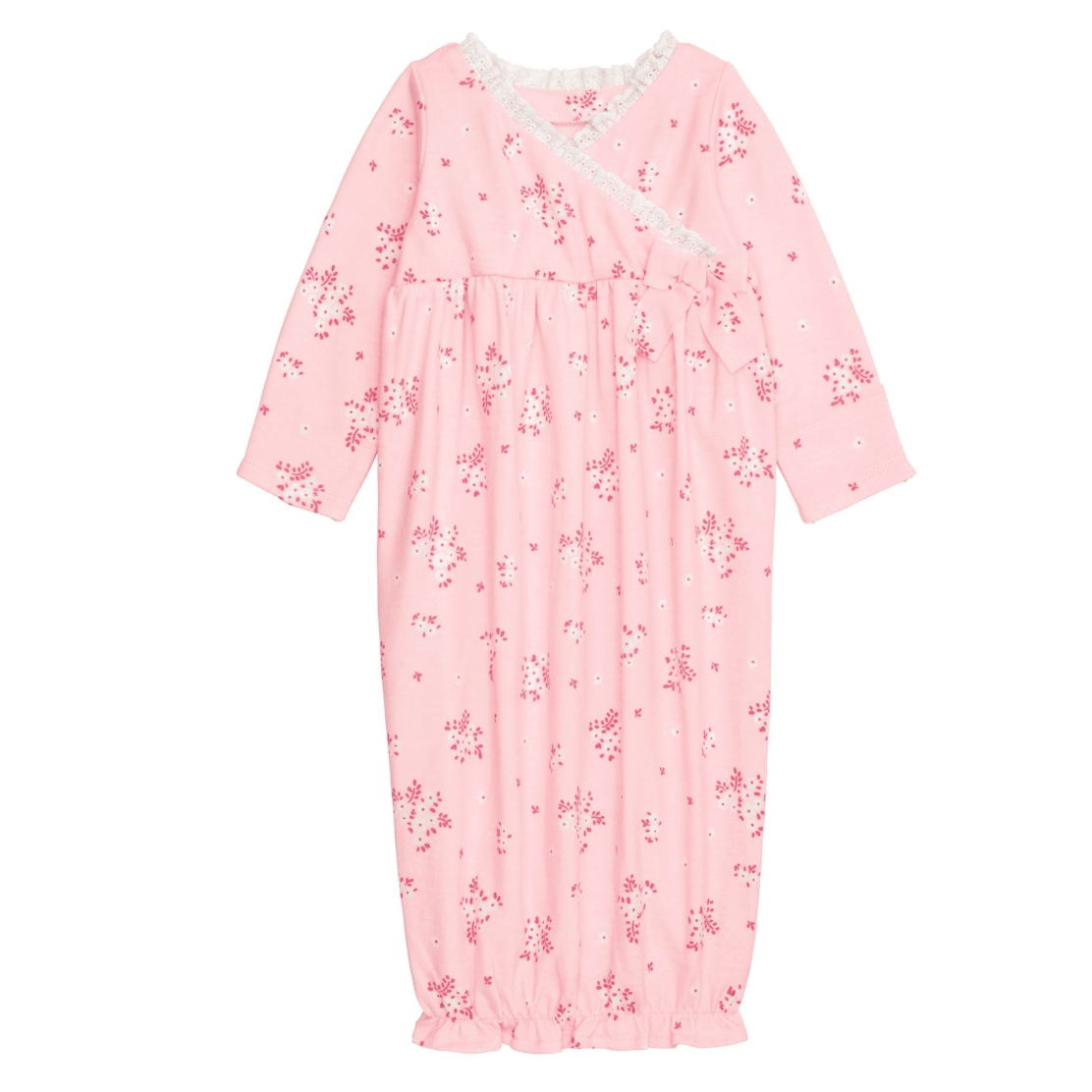Pink Blossom Gown - White Farmhouse Flowers