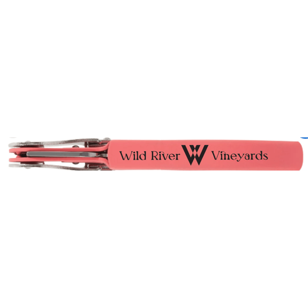 Pink Truetap Waiter's Corkscrew in Soft - Touch - White Farmhouse Flowers