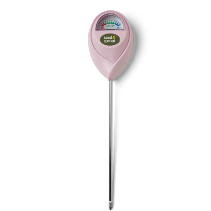 Potted Plant Moisture Meter - White Farmhouse Flowers