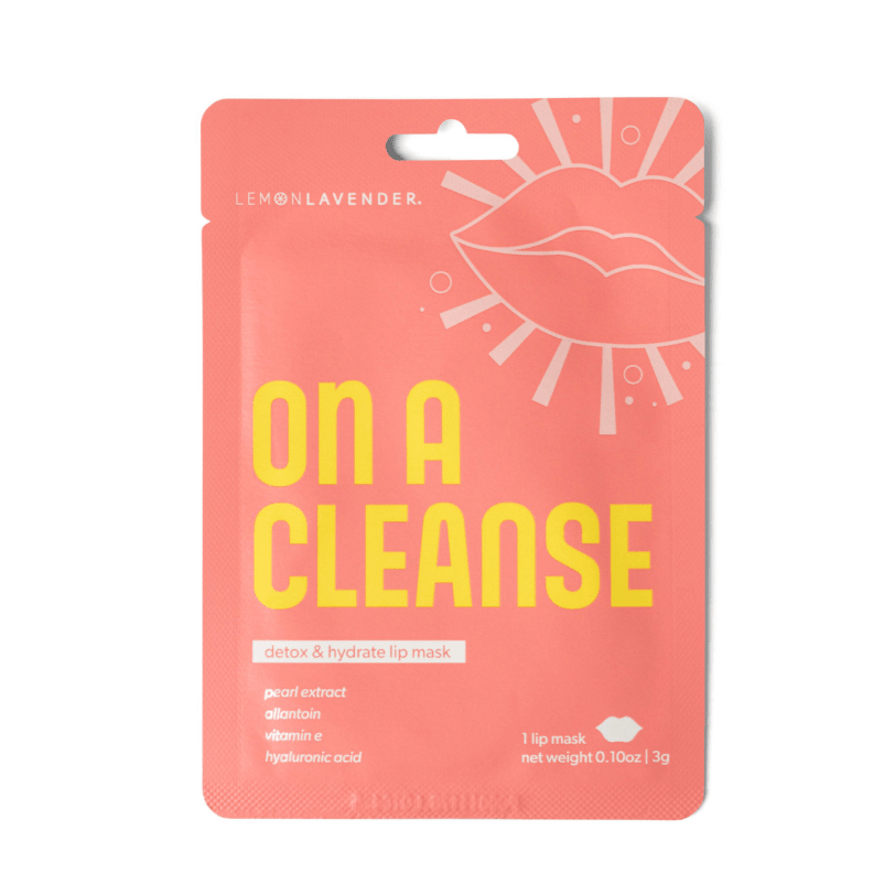 Pucker Up Hydrogel Lip Mask - White Farmhouse Flowers