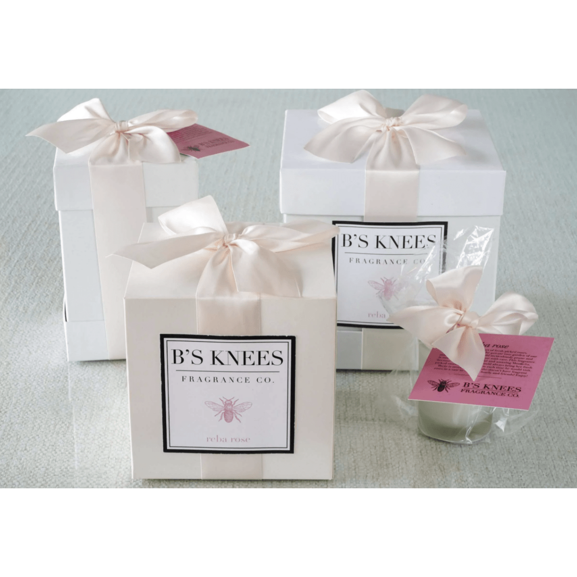 Reba Rose Clear Large Blossom Diffuser - White Farmhouse Flowers