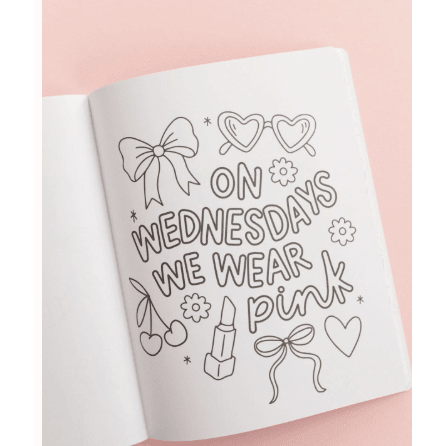 Rom Com Coloring Book - White Farmhouse Flowers