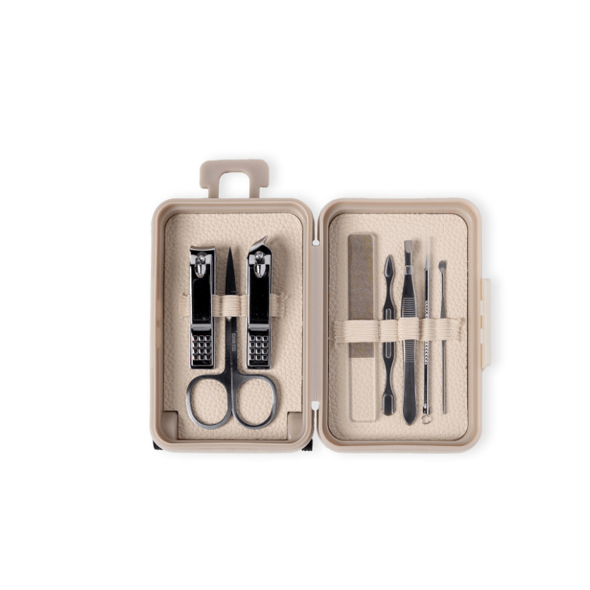 Runway Ready Nail Care Carry-On - White Farmhouse Flowers