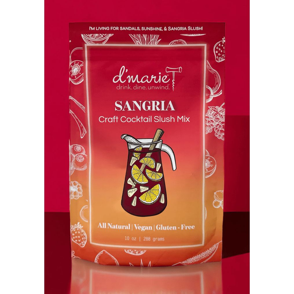 Sangria Craft Cocktail Slush Mix - White Farmhouse Flowers