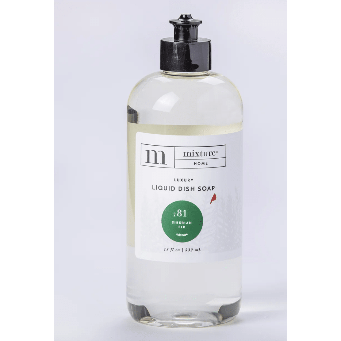 Siberian Fir Liquid Dish Soap - White Farmhouse Flowers