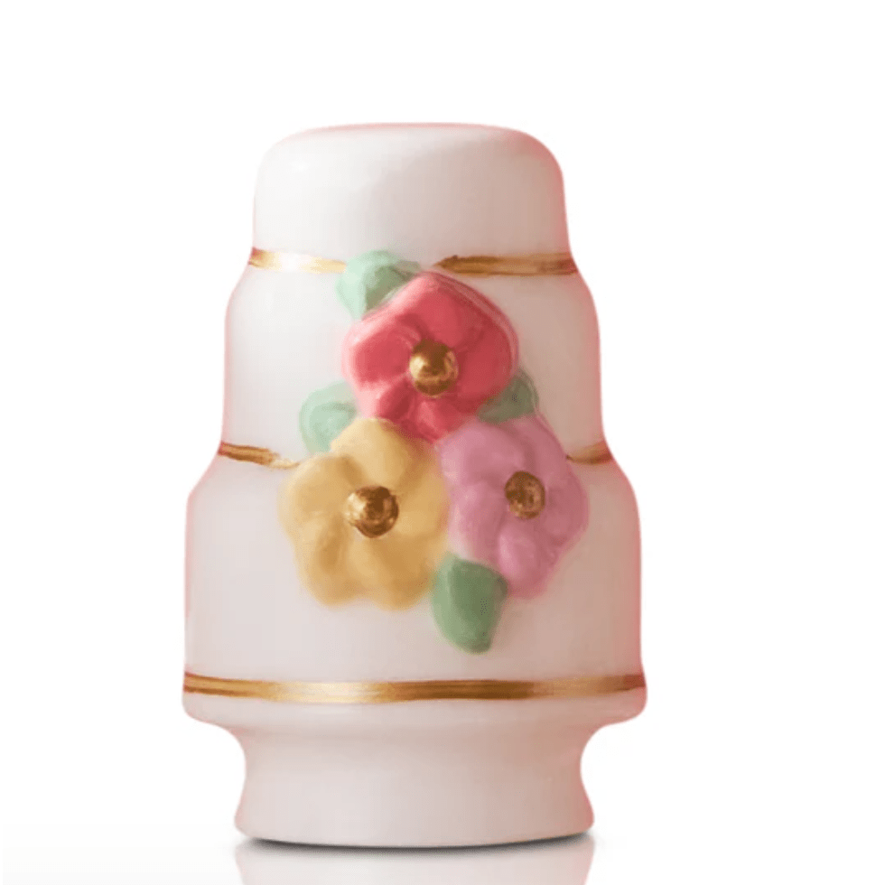 Slice of Forever - Wedding Cake Mini - White Farmhouse Flowers