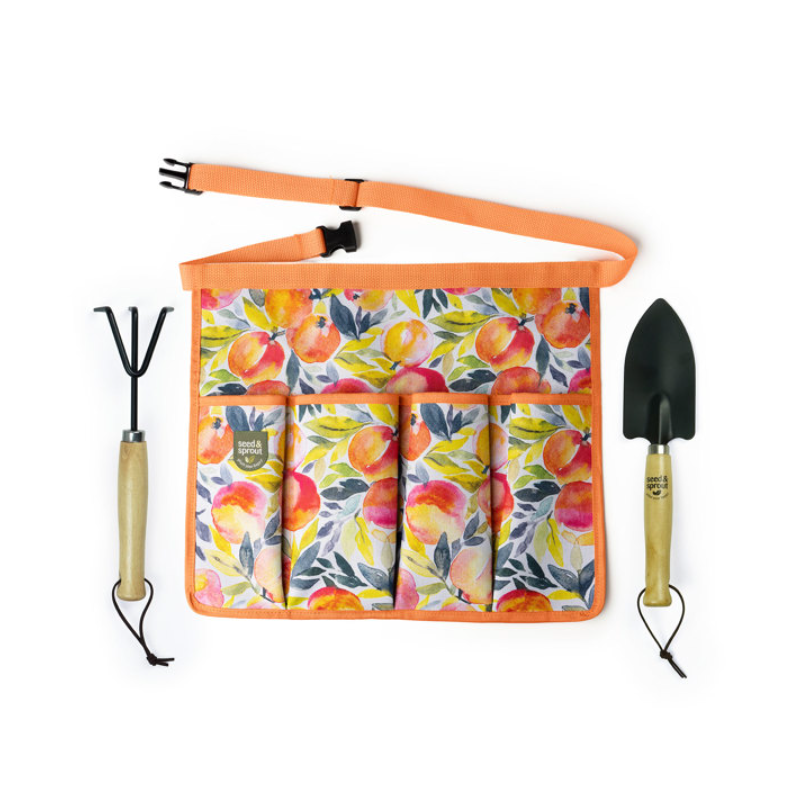 Southern Sweetness 3 Piece Gardening Set - White Farmhouse Flowers