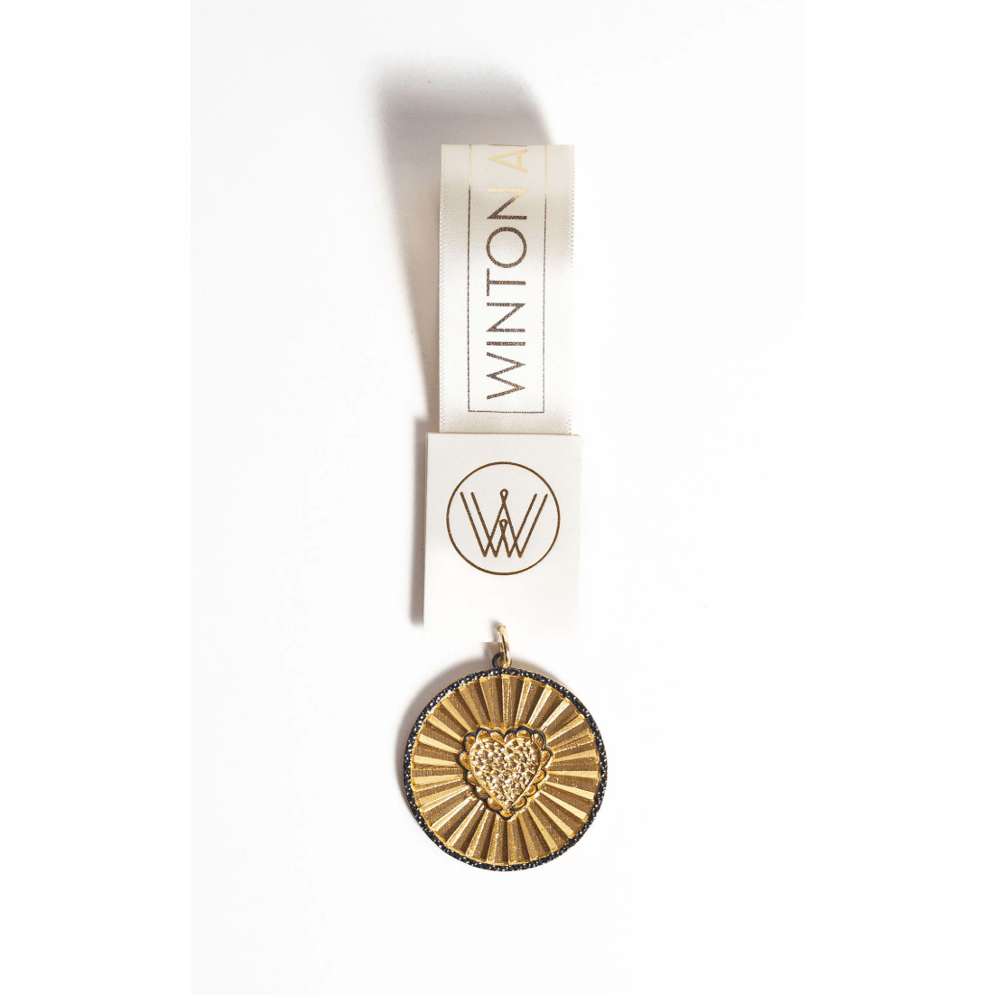 Statement Charm - San Miguel Silver - White Farmhouse Flowers
