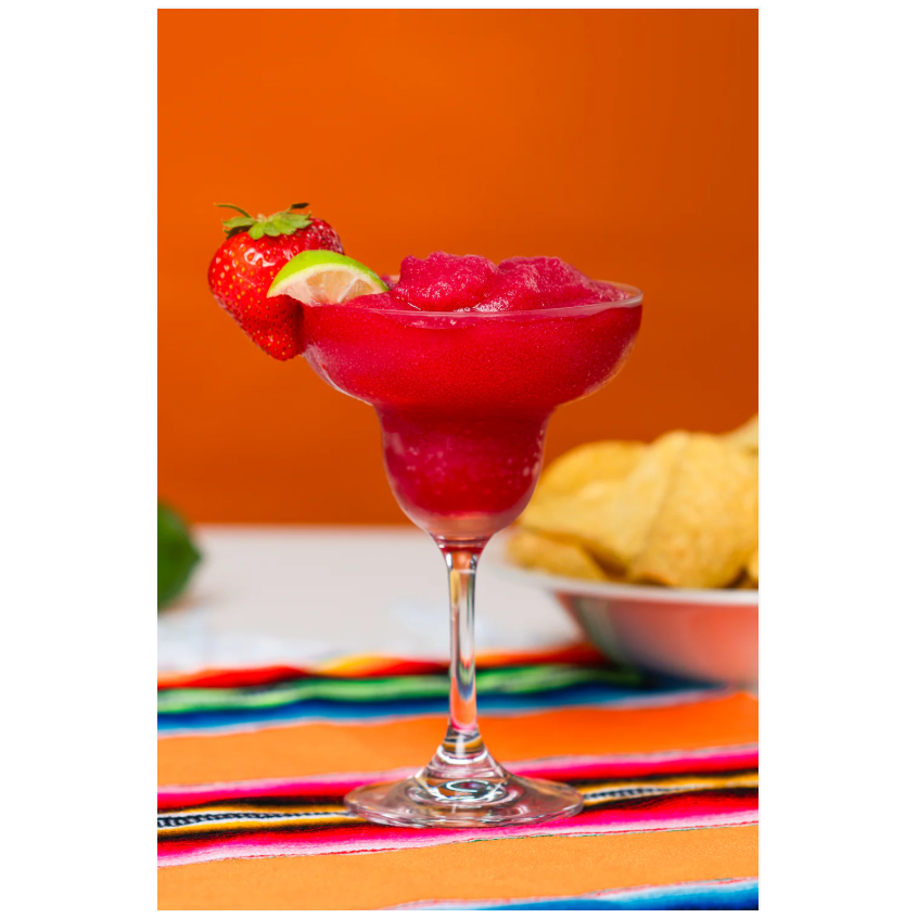 Strawberry Margarita Craft Cocktail Slush Mix - White Farmhouse Flowers