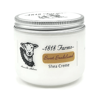 Sweet Sandalwood Shea Creme 4oz - White Farmhouse Flowers