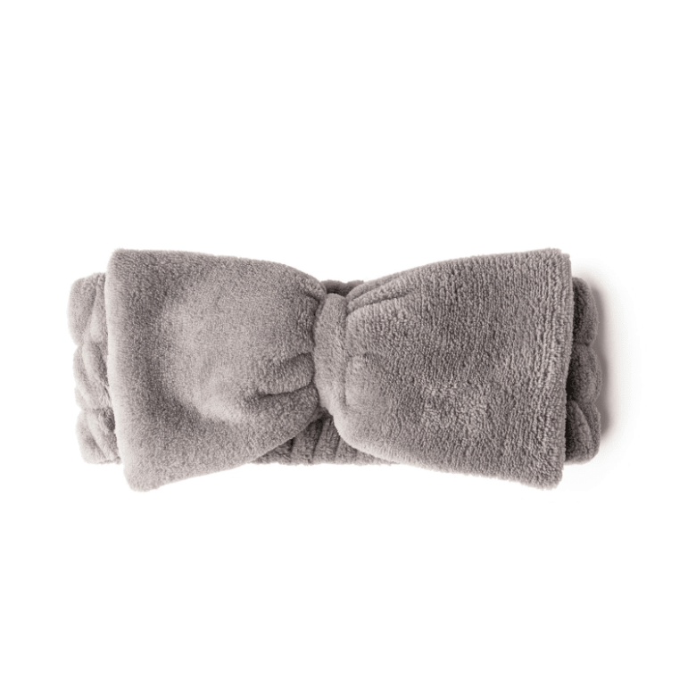 Take A Bow Headband - White Farmhouse Flowers