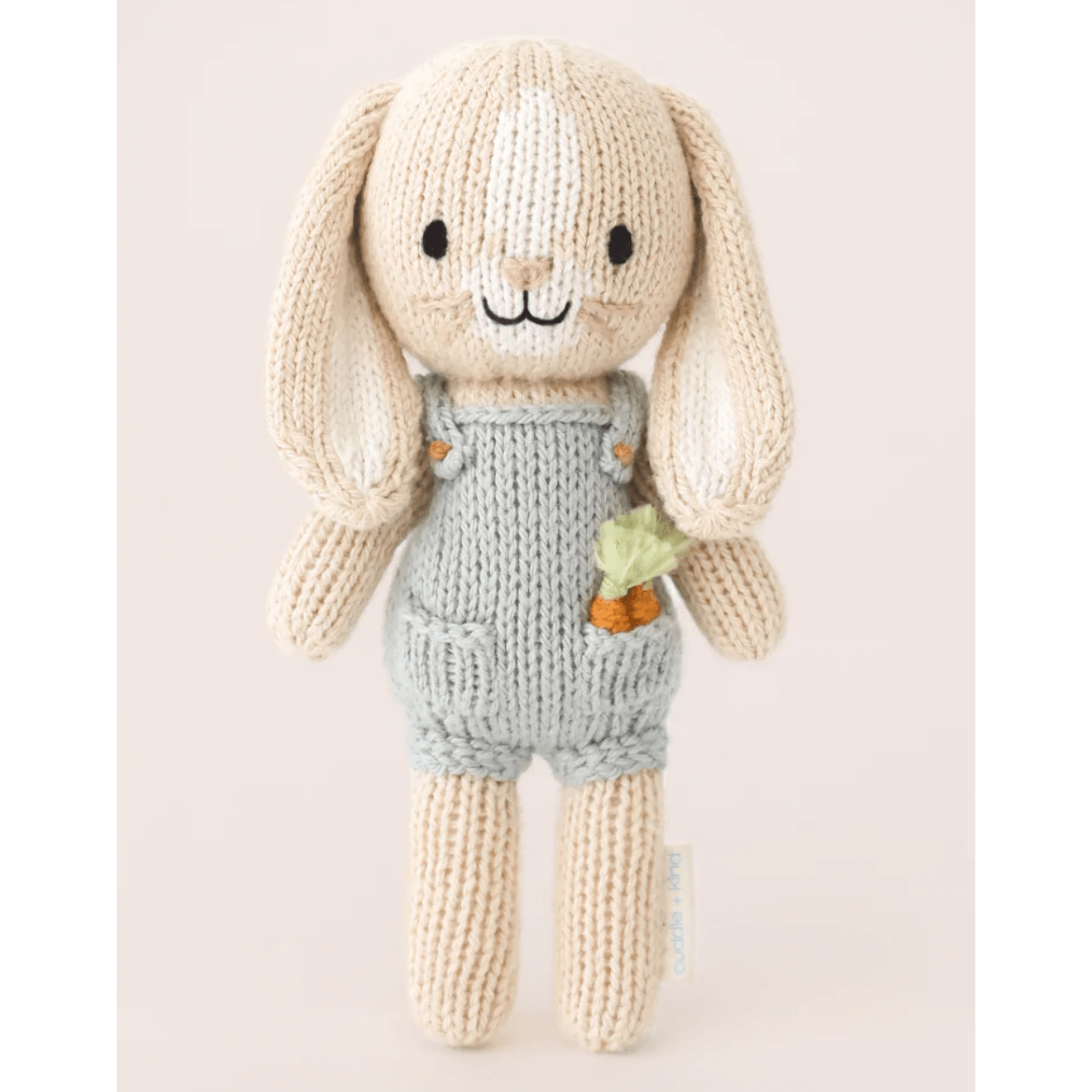 Tiny Henry the Bunny - White Farmhouse Flowers