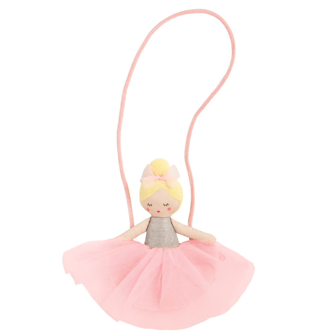 Tulle Ballerina Purse Blonde - White Farmhouse Flowers