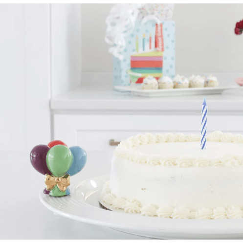 Up Up & Away Balloon Mini - White Farmhouse Flowers