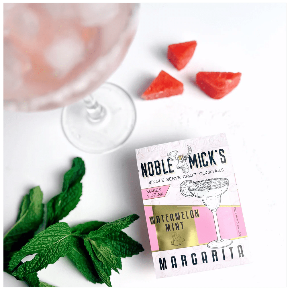 Watermelon Mint Margarita Mix Single Serve – Parkville MO Gift - White Farmhouse Flowers
