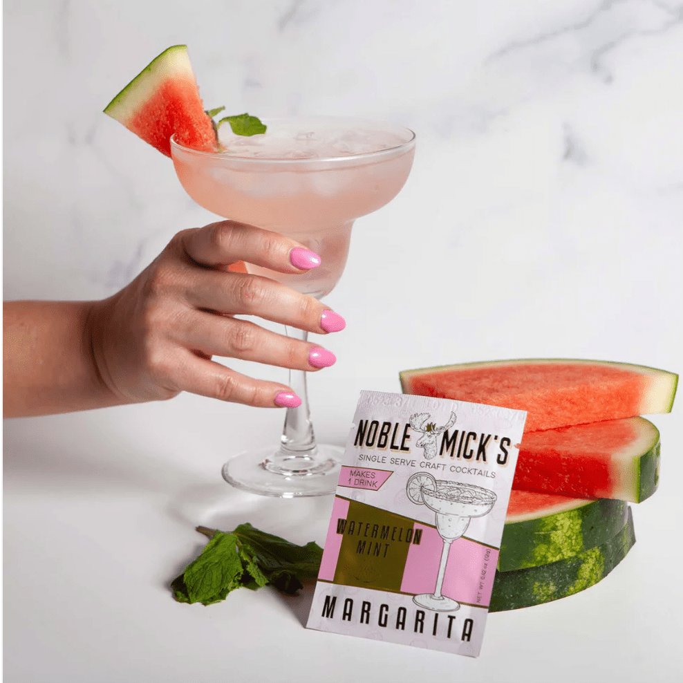 Watermelon Mint Margarita Mix Single Serve – Parkville MO Gift - White Farmhouse Flowers