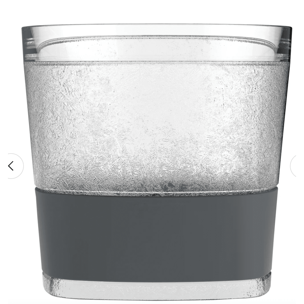 Whiskey FREEZE Cooling Cup in Gray, Set of 2 - White Farmhouse Flowers