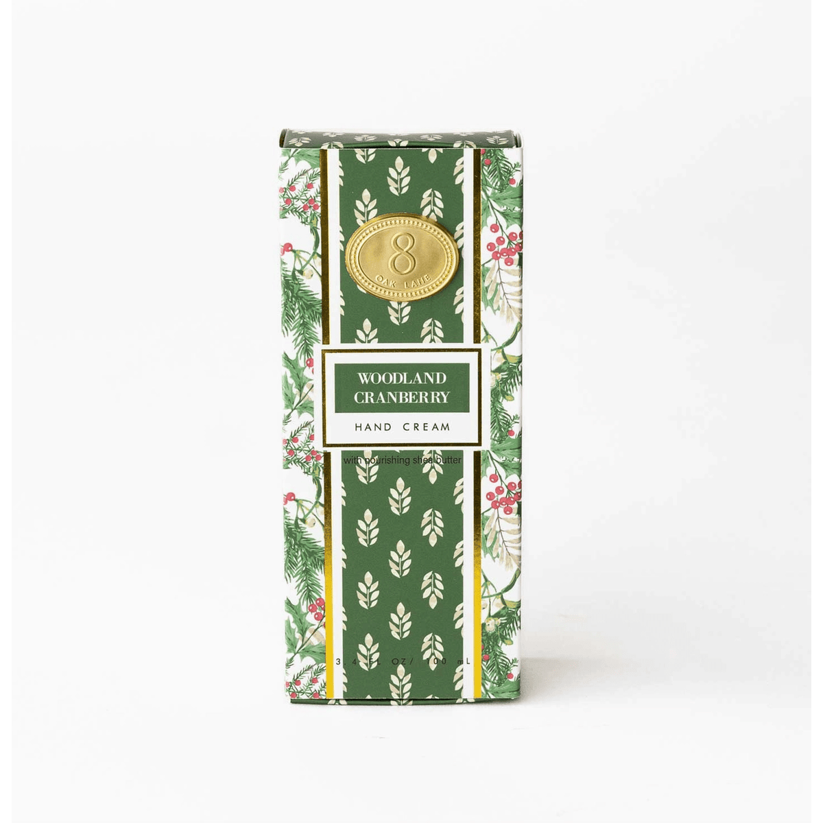 Woodland Cranberry 100ml Boxed Hand Cream - White Farmhouse Flowers