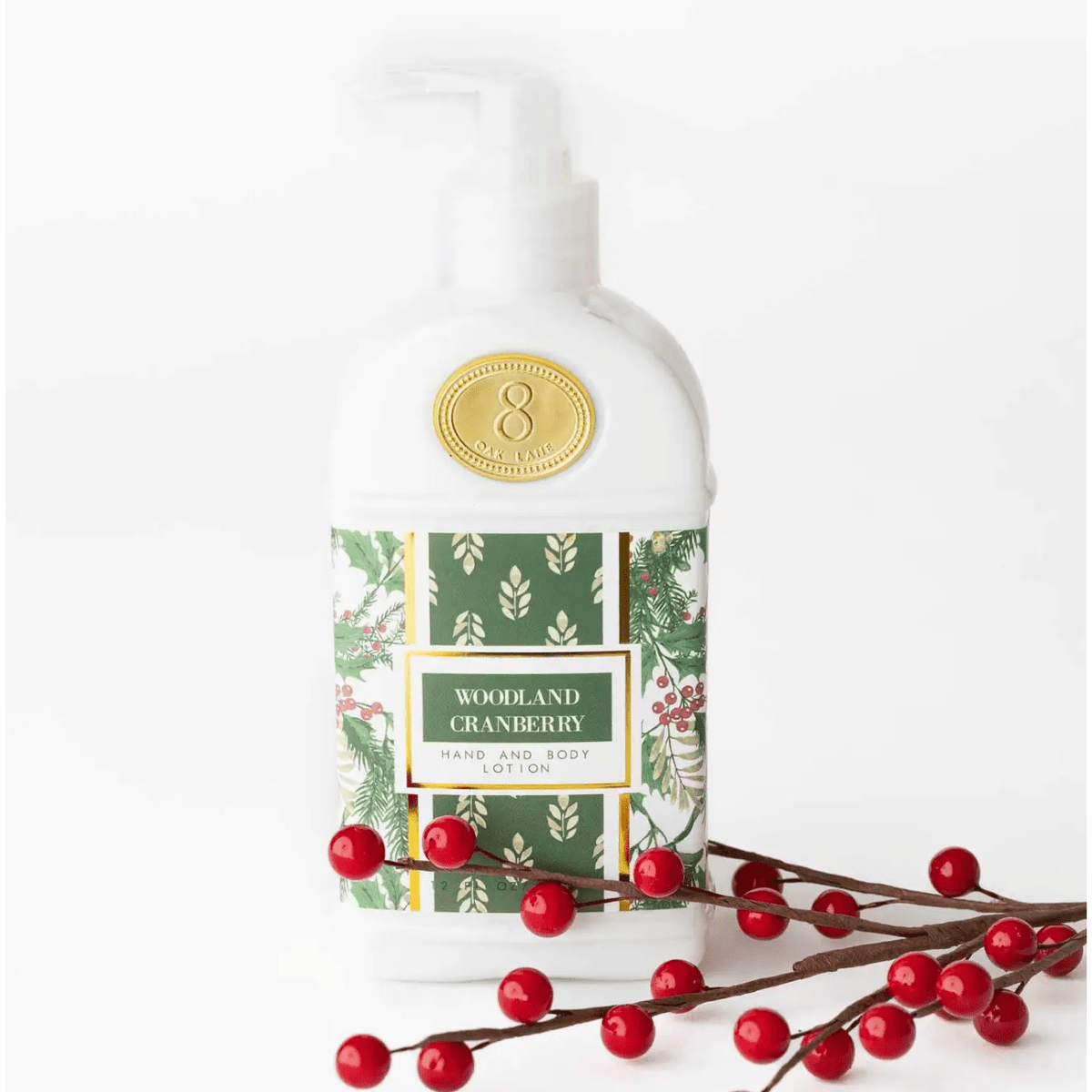 Woodland Cranberry Hand and Body Lotion - White Farmhouse Flowers