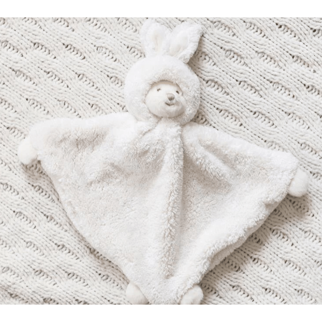 Ziggy Blankie - White - White Farmhouse Flowers