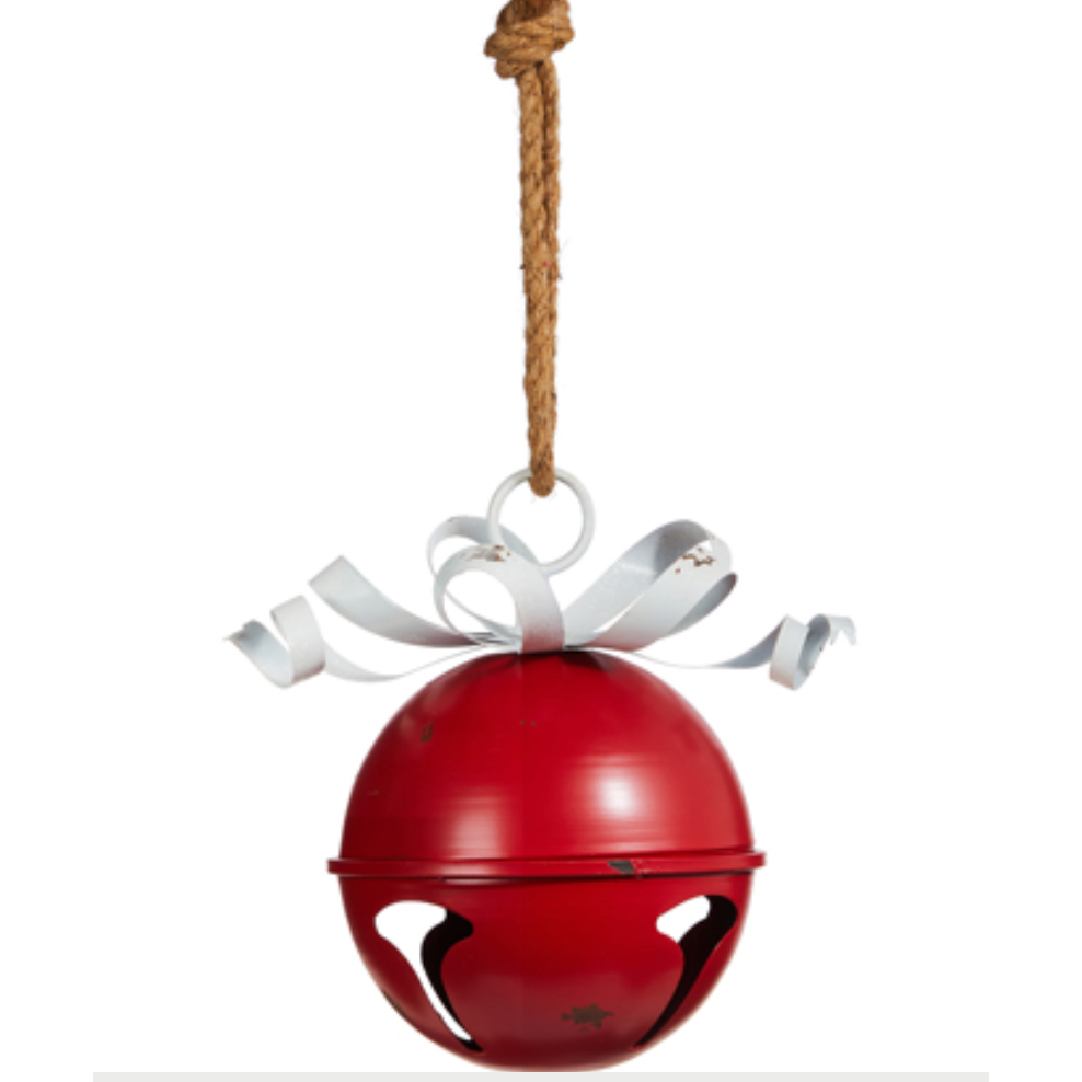 Red Jingle Bell Ornament
