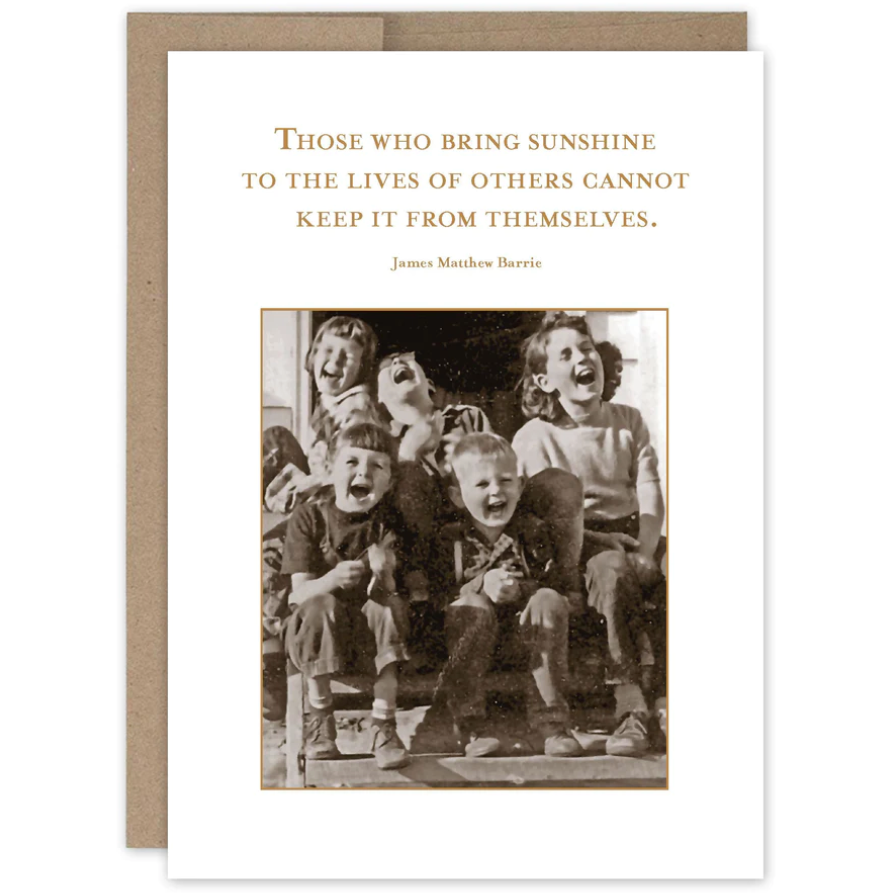 Bring Sunshine Birthday Card