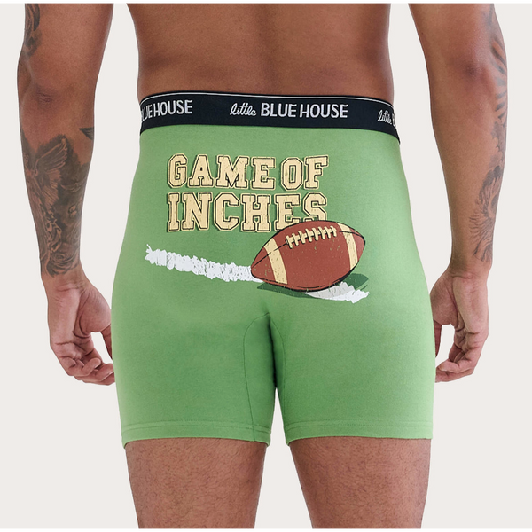 Men's Funny Underwear Game of Inches Boxer Briefs