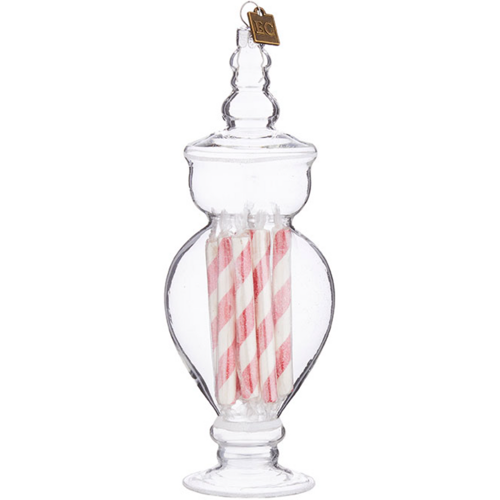 Peppermint Stick Candy Jar Ornament
