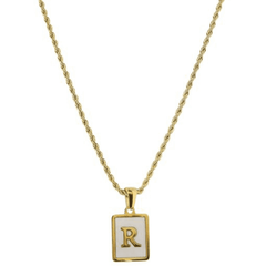 Rectangle Necklace.