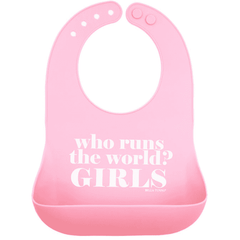 Who Runs the World Wonder Bib.