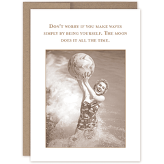 Make Waves Greeting Card SM745.