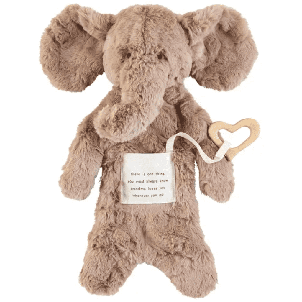 Grandma Elephant Cuddler and Teether.