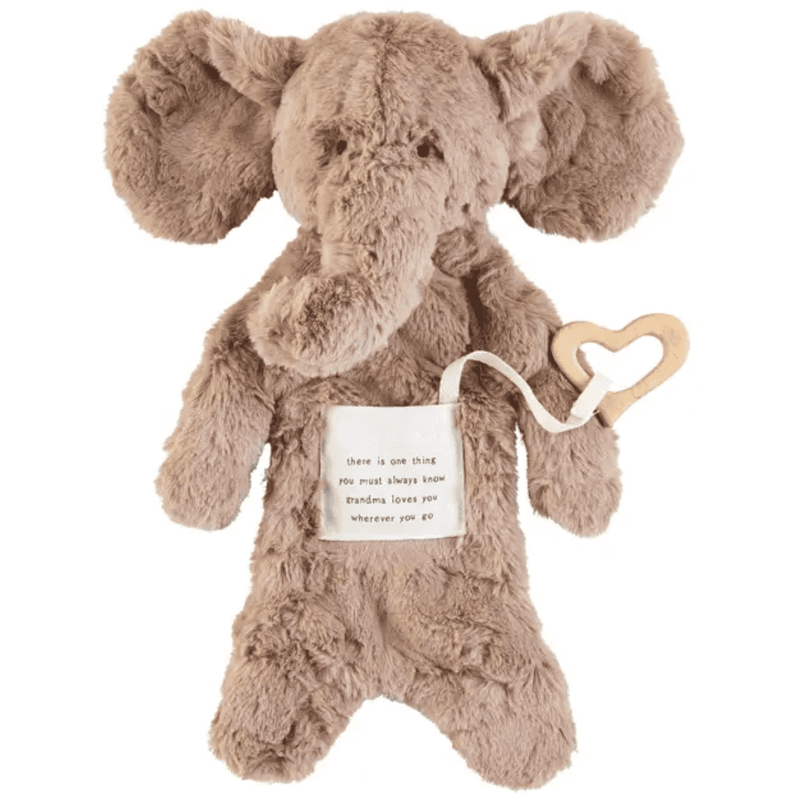 Grandma Elephant Cuddler and Teether.