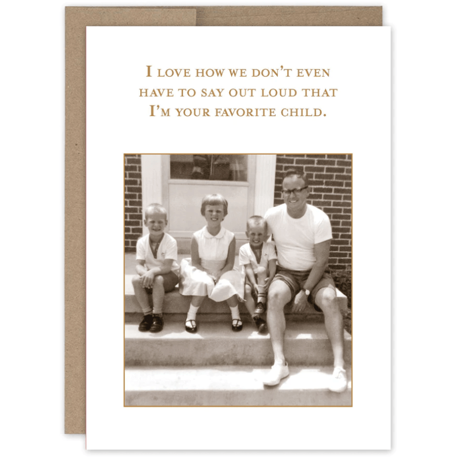 Favorite Child Birthday Card SM602 - White Farmhouse Flowers