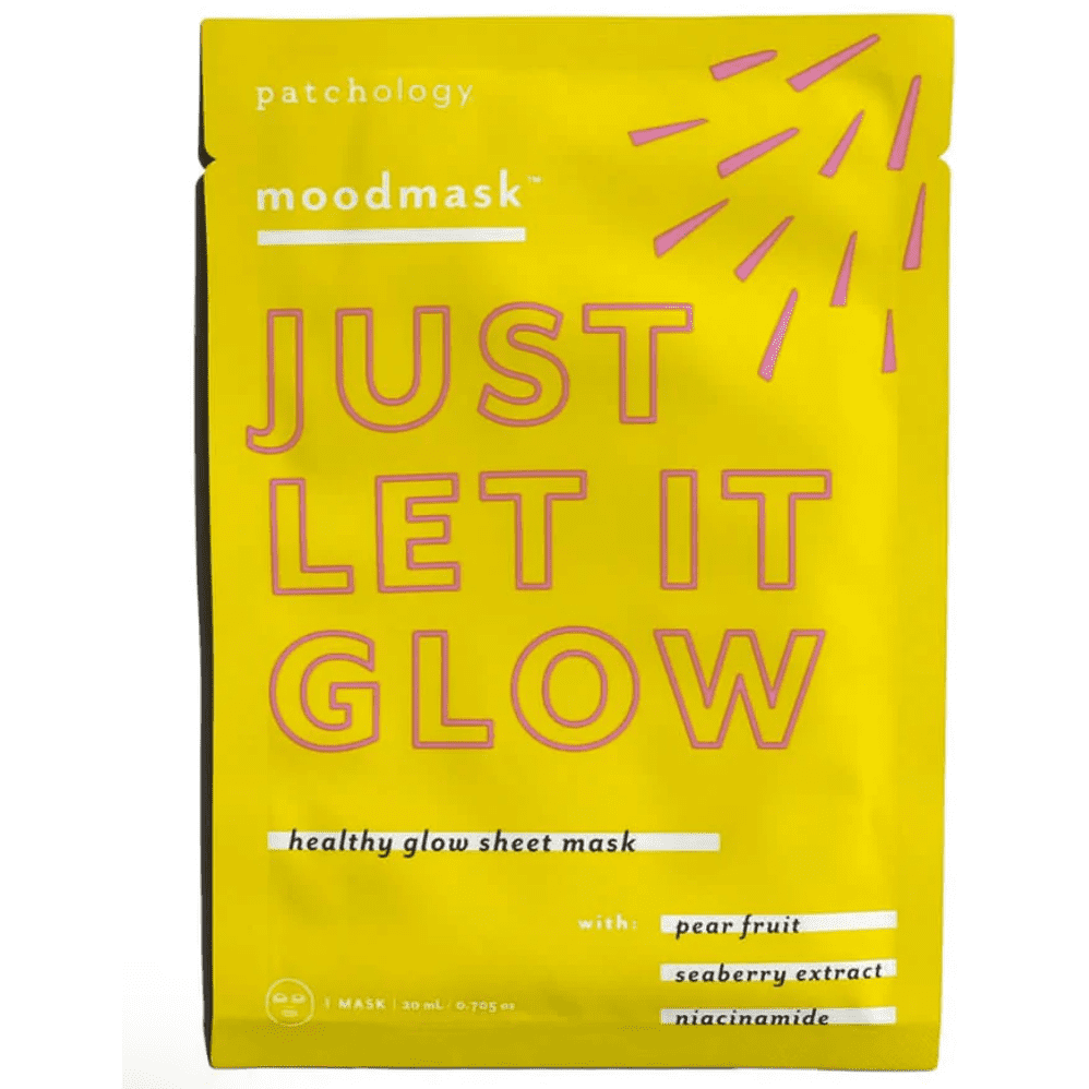 Just let it Glow Face Mask - White Farmhouse Flowers