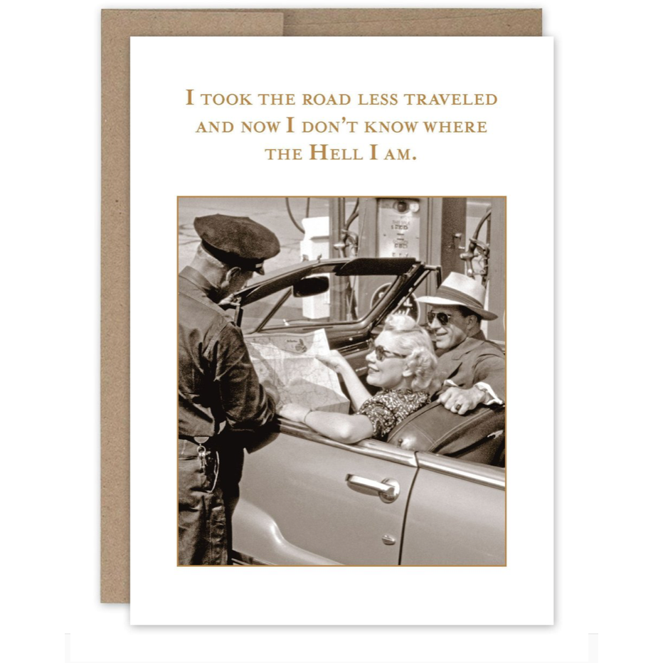 Less Traveled Birthday Card SM609.