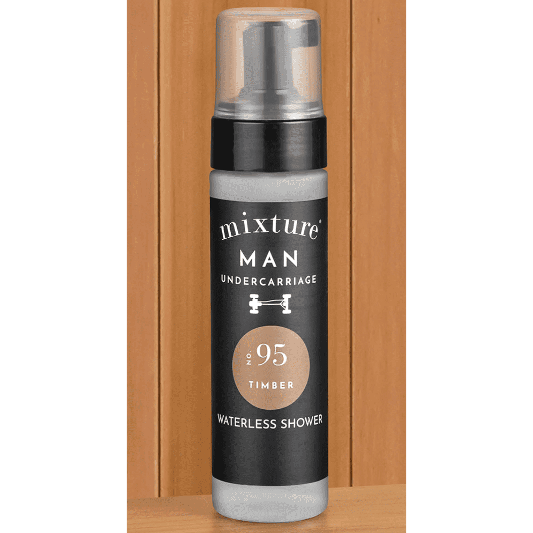 Mixture Man Undercarriage Waterless Shower - White Farmhouse Flowers